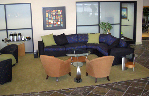 Nashville was a very outdated lobby with no flow. We re-configured the space, allowing for a more intimate environment. 